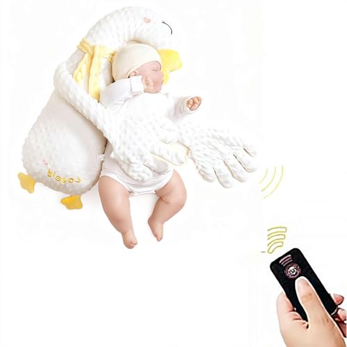 Image of Baby Soothing Palm Infants Soother Plush Toy with Remote Control, Interactive Electronic Pet Plush Toy, Animal Shape Soothe Gift for Restful Sleep Palm, Expectant Mother,Pregnant Woman