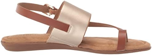 Aerosoles Women's Avea Flat Sandal, Gold Metallic, 5 | Image 5