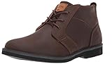Nunn Bush Men's Barklay Plain Toe Chukka Oxford, Brown Crazy Horse, 9.5