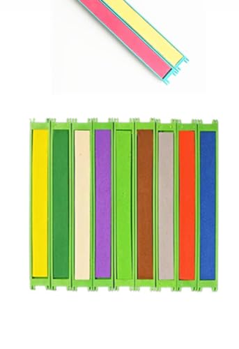 Toasis Fishing Snelled Hook Keeper Fishing Rig Holder Leader Line Foam Board Organizer 12pcs