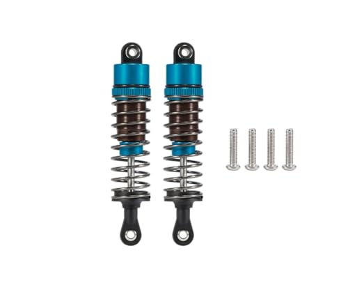 1/10 RC Cars Oil Leakproof Shocks,2Pcs Adjustable Oil Filled Shocks 52mm-120mm for 1/10 RC Buggy...