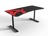 Arozzi Arena Gaming/Office Desk, “Best Dedicated Gaming Computer Desk” Metal Frame, Cable Management, Ultrawide Surface 160x82cm, Water Resistant and Machine Washable Full Surface Mousepad
