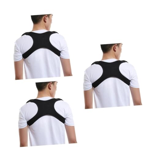TOVINANNA 3 Pcs Elastic Posture Upper Support Posture Humpback Belt Belt for Posture