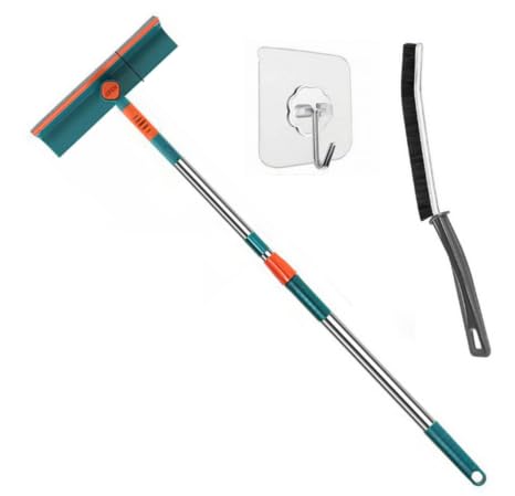 See full amazon price history chart for WANOTTA Rotatable Cleaning Glass Wiper for Window of Good Height with Bendable Head for Bathroom, Car Cleaning, Floor Cleaning Double Side Squeegee with Free Mini Gap Cleaning Brush and Adhesive Hook WANOTTA Rotatable Cleaning Glass Wiper for Window of Good Height with Bendable Head for Bathroom, Car Cleaning, Floor Cleaning Double Side Squeegee with Free Mini Gap Cleaning Brush and Adhesive Hook (B0C344N491) Amazon Price History, Amazon Price Tracker