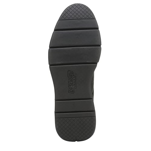 Dr. Scholl's Shoes Mens Synergy Oxford Black Smooth 9 W4