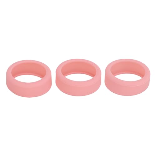Lwuey Silicone Smart Ring Cover,Protective Sleeve for Rings Wearable Devices Scratch Flexible Protector Smartwatches Fitness Trackers Other Anti Slip Daily Use Outdoor Activities 3PCS