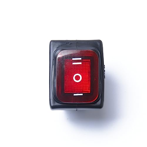 Gatuida 2 Unidades balancim redondo o interruptor balancim chave seletora 12v interruptor vácuo bala