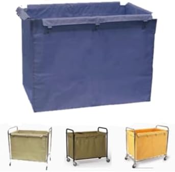 400L Waterproof Ox Cloth Removable Storage Bag - Replacement Liner for Commercial Laundry Cart & Rolling Basket, Ideal for Hotels, Cleaning, and Laundry Use