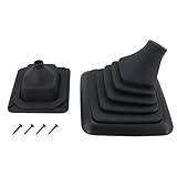 GEATaaT F5TZ-7277-BA Shifter Lever Shift Boot Cover Compatible with 1990-1997 Ford F150 F250 F350 Bronco Manual Transmission Gear Change Boot Replace# F5TZ7277BA
