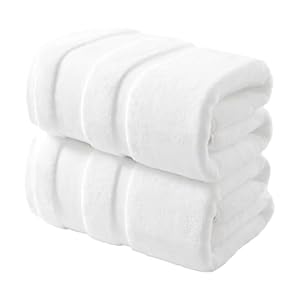 REDKISS 100% Cotton Bath Towels Set...