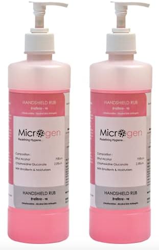 Microgen Handshield (500 ml) Pack of 2 : Buy Online at Best Price in ...