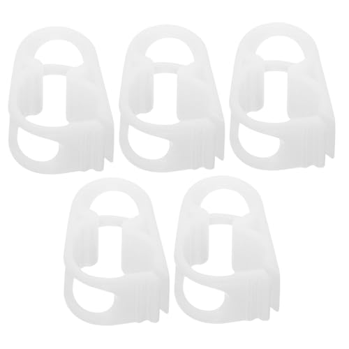 MUELODSIC 5 Pezzi per in Plastica Regolabili da Pinze Robuste per Controllo Acqua Adatti per Laboratorio e Industria