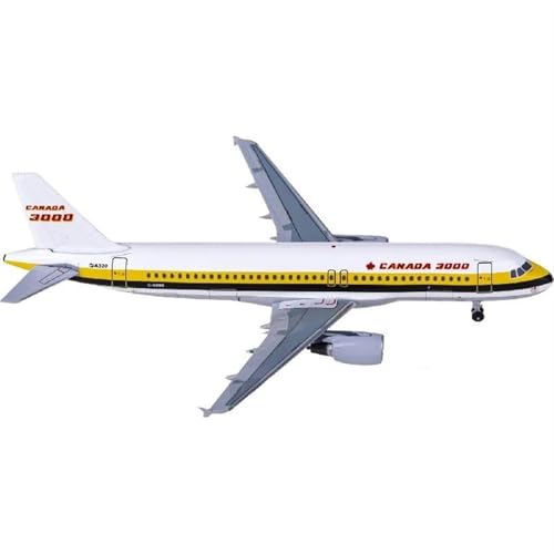 ��s�@�͌^ 1:400 �X�P�[�������q��@���f�� AC411256 �J�i�_�G�A 3000 A320 C-GXBB �_�C�L���X�g�q��@���f���q��@ �v���[����������