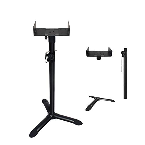 BXYXJ Supporti Casse Acustiche - 1pcs Regolabile 26.7-45.6in Altezza (Altoparlanti Non Inclusi), Ideale for la casa Audio e Video Sistemi (Size : Small)