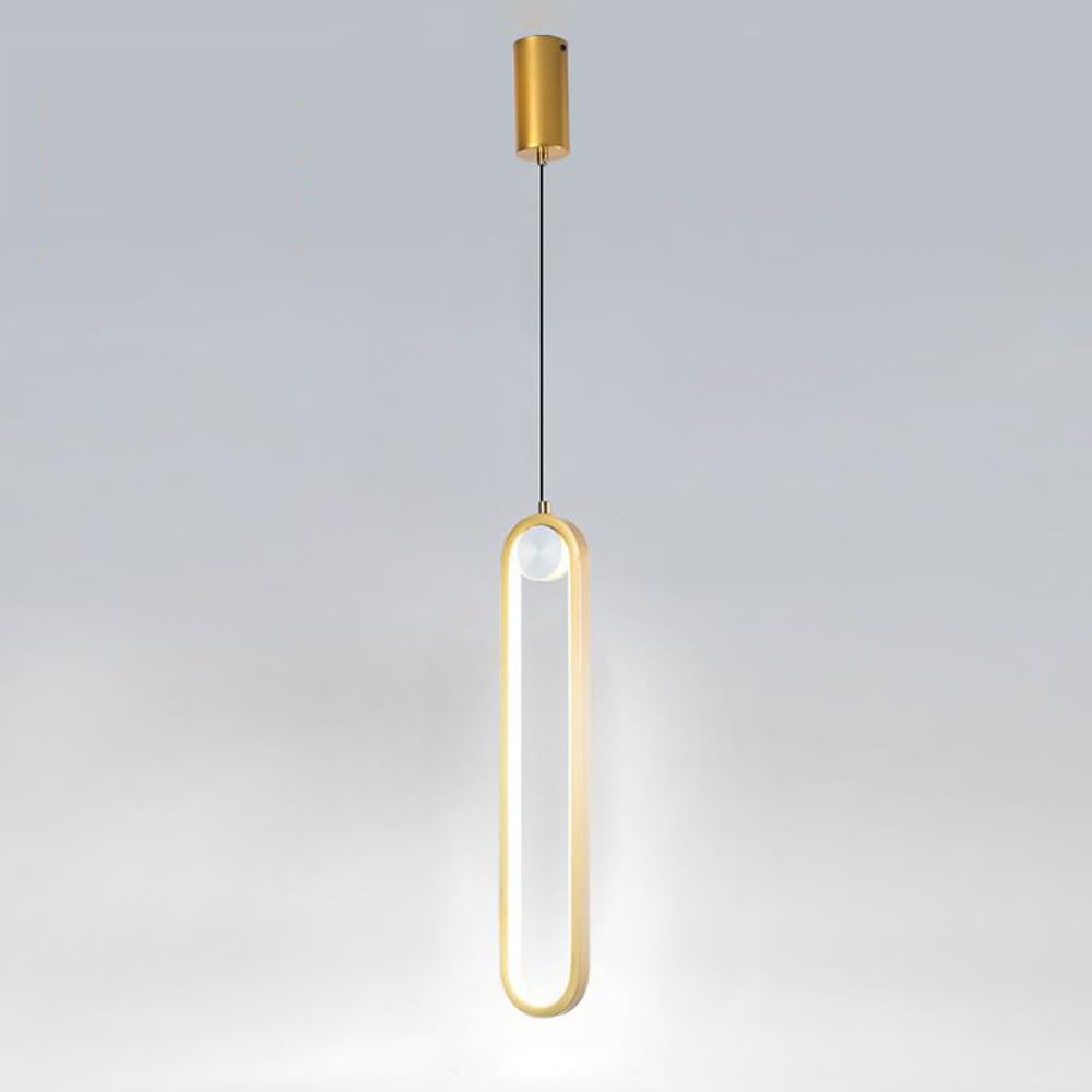 DONHEK LED Pendant Light Fixture Modern Hanging Lamp Minimalist Chandelier Ceiling Lighting Indoor, Bedroom Bedside Dining Room Living Room Suspended Lamps Restaurant Chandeliers Star of Light