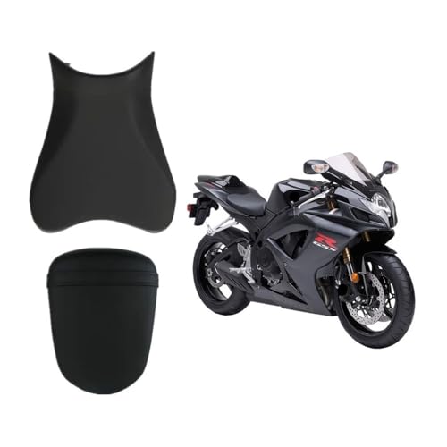 Asientos cojín pasajeros traseros para GSXR 600 y 750 viajes cómodos en pareja de 2008 a 2010 2