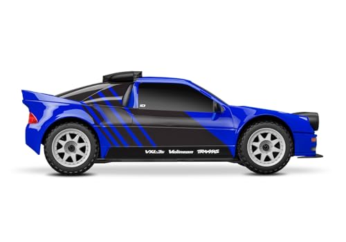 Mini Rally VXL Ford RS200 Azul 1:10 escala miniatura 2
