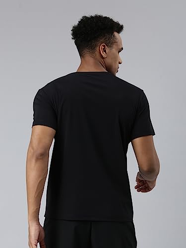 Image of XTEP Comfort Series (Sports Elastic Performance), Running Series, Superior Stretch, Polyamide & Elastane, Crew Neck Comfort Running T-Shirt for Men (White)