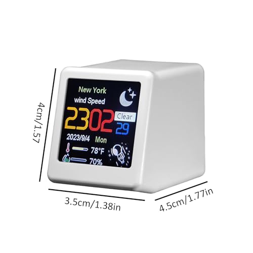 Relojes digitales ligeros de escritorio para mesa de estudiantes 6