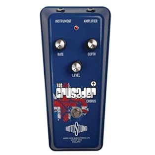 Smooth wide range control of rate and depth Chorus effect can be mixed from min to max with level control Authentic components and hand wired assembly methods Designed by john oram of vox & trident history Hand built at the rotosound factory, sevenoa...