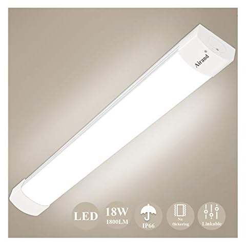 Airand Luz de Tubo LED, 18W, 60CM, IP66 Cover