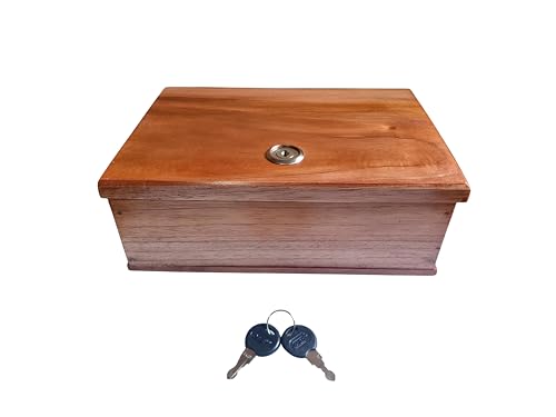 Catálogo para Comprar On-line Cajas de madera parisina . 47 Caja de Madera de Cedro Solida Organizador Almacenamiento para Regalo Barnizado con Cerradura