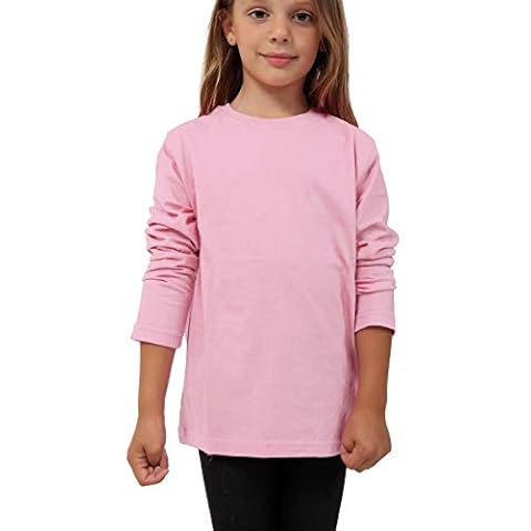 Candid Styles Kids Long Sleeve T-Shirt in Baby Pink Cover