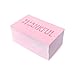 RXBC2011 Thankfully Pink Business Appreciation Card Thank you for supporting small business 2x3.5 Inch Pack of 100
