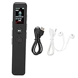 Prise en charge complète : l'enregistreur vocal numérique est un enregistrement à une touche avec un microphone de prise en charge professionnel à 360 degrés, et dispose également d'une fonction de sauvegarde à une touche et d'une fonction de pause à une touche, ce qui est très facile à utiliser.