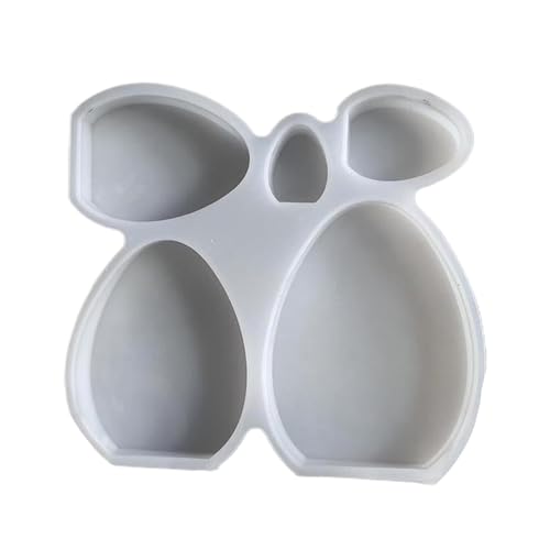 Mbiyhgta Molde de vela de huevo de Pascua, molde de huevo de Pascua 3d,Pascua de silicona de molde de jabón de silicona | Moldes de velas antiadherentes Artesanía para vela de aromaterapia,