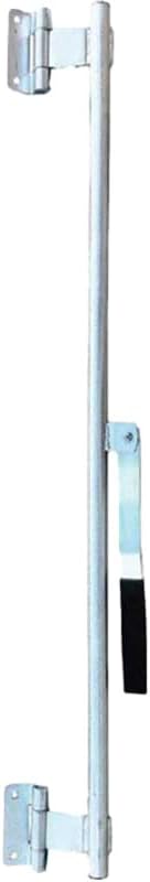 45" Zinc-Plated Cam Bar Lock Assembly with Hasp | Cargo Trailer Side Door Lock | Weather Resistant | Universal Fit | Secure Closure