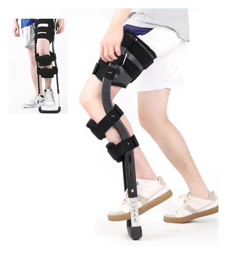 Béquille jambe ajustable pour cheville cassée et rééducation sans douleur
