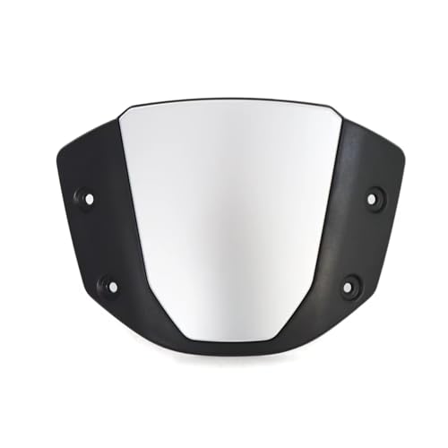 �o�C�N�t�����g�K���X �ɓK������CB1000R 2018 2019 2020 �ɓK������ CB650R 2019 2020 2021 2022 2023 �I�[�g�o�C�t�����g�X�N���[���E�B���h�f�B�t���N�^�[ �o�C�N �X�N���[��(Silver)