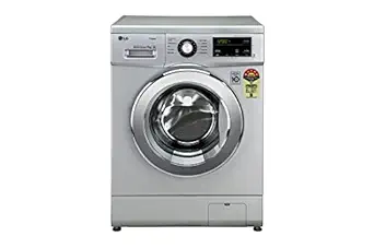 LG 7 Kg 5 Star Inverter Fully-Automatic Front Loading Washing Machine (FHM1207BDL, Silver, 6 Motion Direct Drive)
