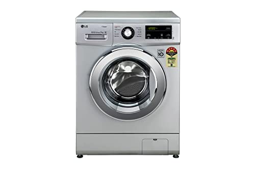 Image of LG 7 Kg 5 Star Inverter Fully-Automatic Front Loading Washing Machine (FHM1207BDL, Silver, 6 Motion Direct Drive)