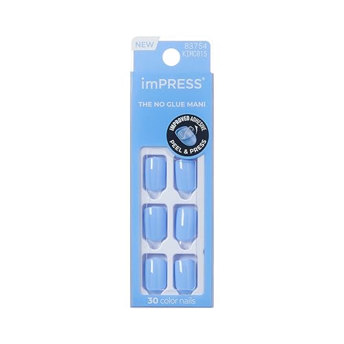 KISS imPRESS No Glue Mani Press On Nails, Color, 'Baby...