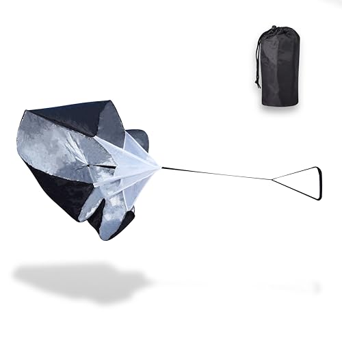 Venmark Running Parachute - 56" Resistance Parachute for Running Speed,