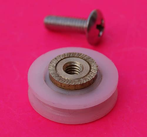 8Pcs Replacement Shower Door Roller Wheels 19/23/25mm Diameter - View #9