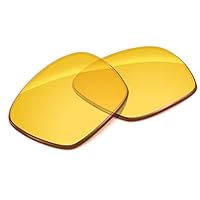 Tintart Lentes de substituição de desempenho compatíveis com Oakley Deviation OO4061 - Amarelo transparente