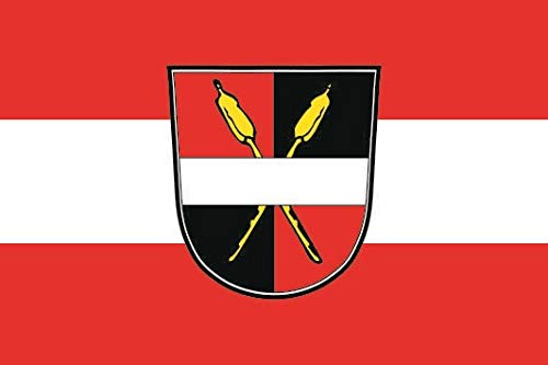 U24 Mittelfranken Flagge 30x45 Cm - Premium Bootsflagge Aus Polyester