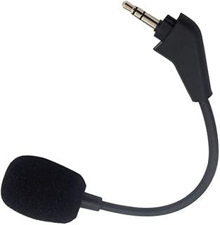 Xingsiyue Replacement Microphone Compatible with Corsair HS50/HS50 Pro/HS60/HS70/HS70 SE Headset - 3.5mm Detachable Gaming Headsets Audio Mic