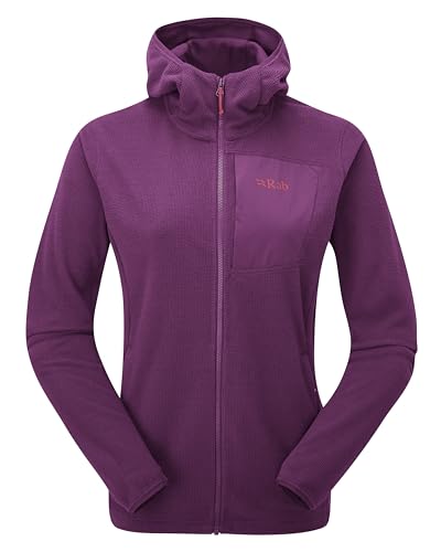 Rab Women's Tecton Hoody - Full-Zip Fleece Jacket for Hiking & Climbing
