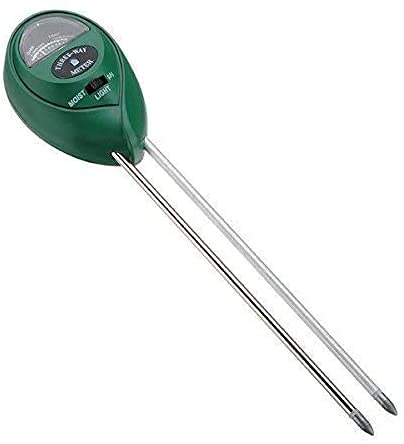 DITCAFOS 3-in-1 Solar Soil Moisture Light and PH Acidity Round Meter for Home and Garden, Lawn, Farm Plant Tester-image-44
