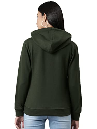 Image of ADBUCKS Women's Cotton Hooded Hoodie