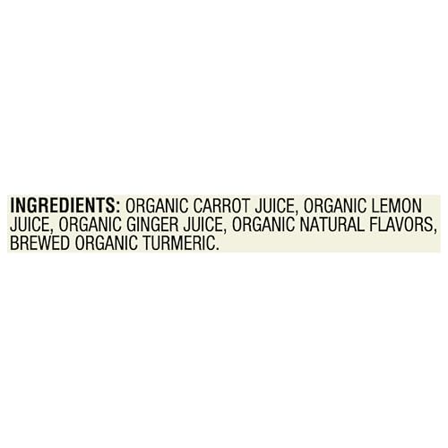 Image of R.W. Knudsen Organic Carrot Ginger Turmeric, 8 fl oz (Pack of 12)