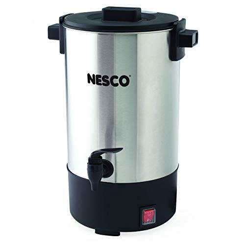 NESCO CU-25, Professional Coffee Urn, 25 Cups, Stainless Steel (Renewed)
