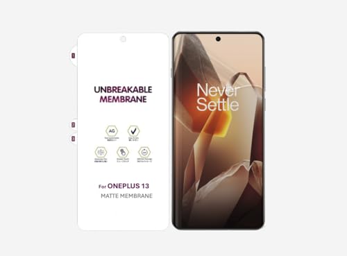 Image of TECHWRAP Matte ScreenProtector for OnePlus 13 5G Front Matte Screen Guard Anti-Scratch Fingerprint Hydrogel Film (Matte Front Membrane)(No Tempered Glass) pack -1