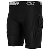 MSR™ Strike Padded Motorcycle Riding Shorts Small/Medium Black