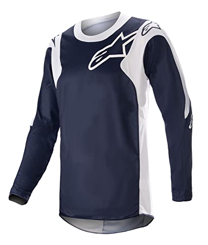 Alpinestars 3761323-7120-SM: Racer Hoen Jersey Night Navy/White Sm