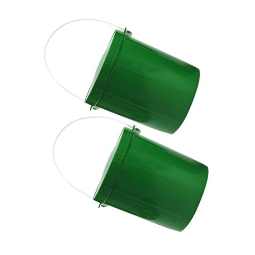 POPETPOP Lot de 2 Boîtes à Appâts en PVC Vert Trous de Ventilation Légères pour Rangement...